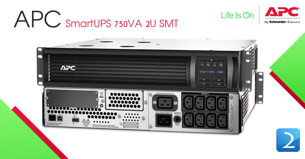 SMT750RMI2UC] APC SmartUPS 750VA 2U SMT